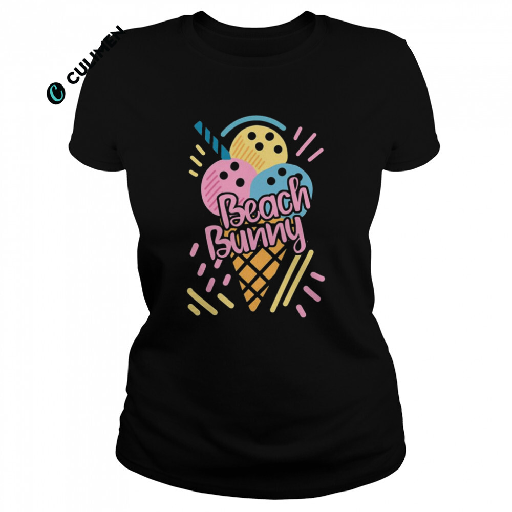 Colored Design Beach Bunny Ice Cream shirt - Culimen