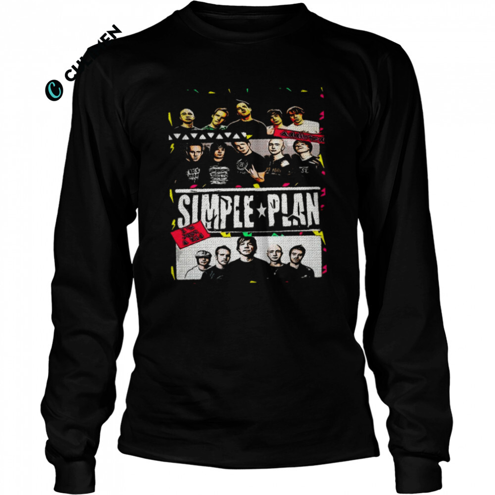 New Album Illustration Simple Plan shirt - Culimen