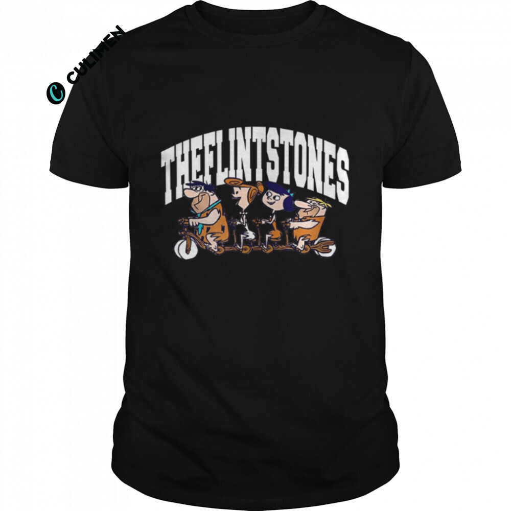 The Flint Stones Logo Design Cartoon Shirt