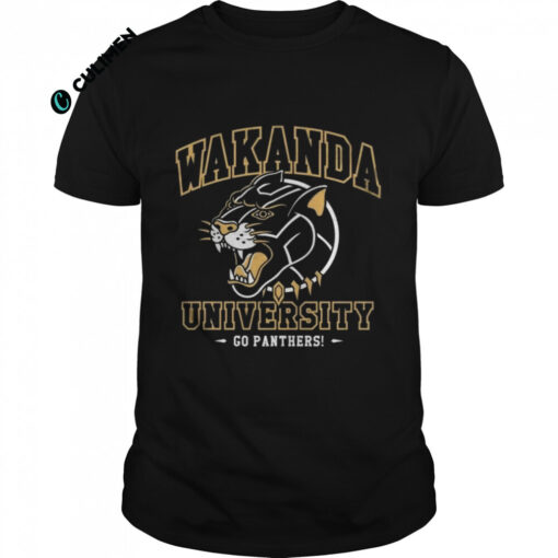 Wakanda University Go Panthers Shirt